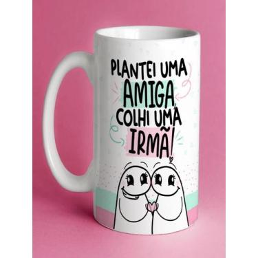 Imagem de Caneca personalizada flork amigas personalizadas vários modelos 325ml 