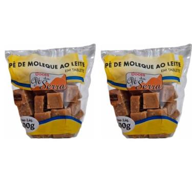 Imagem de 2 Saquinho de Pé de Moleque de Minas Gerais ao Leite 200g