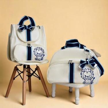 Imagem de Kit Bolsa de Maternidade Conjunto de 2 Peças Menina/Menino - BabyLiffe