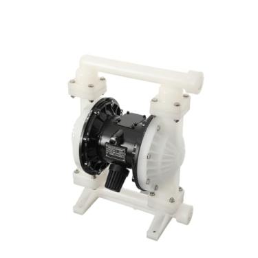 Imagem de Cozyel Bomba pneumática de diafragma duplo, entrada e saída de 3,5 cm DN40, corpo de polipropileno, 35GPM e máx. 120pSI, transferência de óleo de branqueamento da bomba química