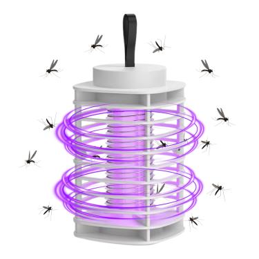 Imagem de Exterminador De Moscas Interior, Armadilha Recarregável Para Insetos Voadores, Lâmpada Segura Portátil Para Campismo