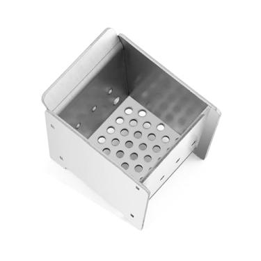 Imagem de Grillflame Peças De Reposição Para Queimador As-Insert Fogão A Pellets Breckwell P1000 Big E P24 P23, Grelha Incineração Com Inserção Soldada Em Aço 5040