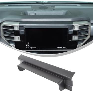 Imagem de Viseira de proteção solar de navegação compatível com Toyota Tundra/Sequoia 2022-2023 GPS Sun-Shade Cover SEM brilho e reflexo da tela do navegador (adequado apenas para tela de versão baixa)