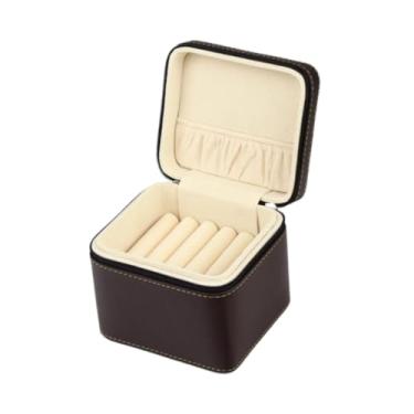 Imagem de Vaveren Caixa de armazenamento para pulseiras, caixa de apresentação, organizador de joias para lojas de varejo, mercados, aniversários, casamentos, Marrom