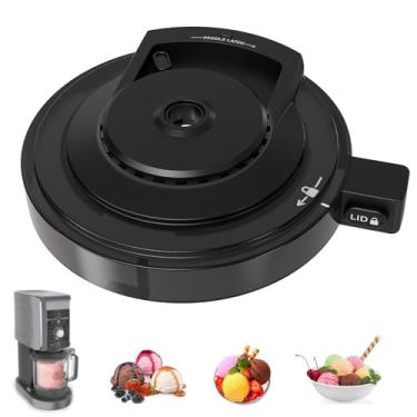 Imagem de Tampa externa da tigela para máquina de sorvete Ninja NC500, tampa de substituição de creme reutilizável, acessórios de creme compatíveis com a série NC500/NC501 (sem remo), pode ser lavada na