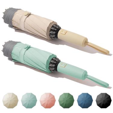 Imagem de Guarda-chuva de viagem, úmido, à prova de vento, chuva invertido, 116 cm