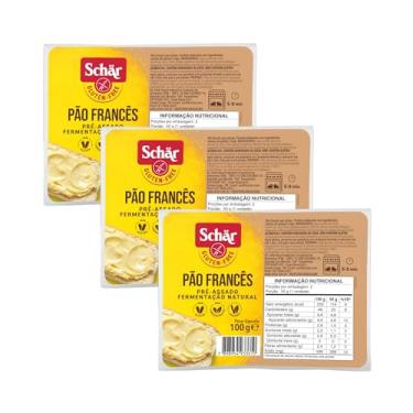 Imagem de Kit 3 Pacotes com 2 Unidades cada de Pão Francês sem Glúten - Schär