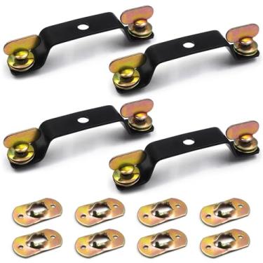 Imagem de Conector de ponte de cabeça móvel braçadeira de treliça grampos de luz de palco, espaçamento do conector do suporte de 14 cm, trava rápida, diâmetro de abertura de 12 mm, capacidade de carga de 99.8