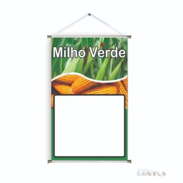 Imagem de Banner pronto Milho Verde BA 571 medida 45x70 cm arte Pronta