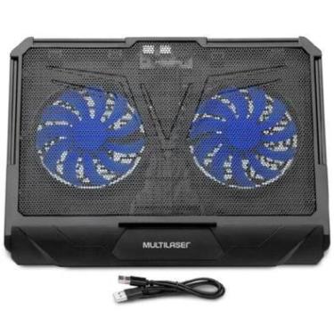Imagem de Suporte Com Cooler Para Notebook 17" Com Base Giratória 360 Ac382