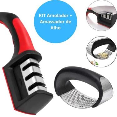 Imagem de Kit Espremedor Resistente + Afiador Elegante Moderno - Lippin