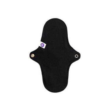 Imagem de Absorvente Reutilizável Fluxo! - Fluxo Moderado, Preta