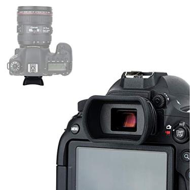 Imagem de JJC Protetor ocular EB Ef Eyecup para Canon T8i T7i T6s T6i T5i SL3 SL2 T7 T6 T5 T3 5D Mark II 6D Mark II 90D 80D 77D 70D 60D 60Da Visor Substituir Canon EB Ef Cup Design estendido de silicone macio