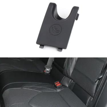Imagem de Fouedy Para Toyota Camry Carro Traseiro Assento Infantil Fixação ISOFix Capa Gancho ISOFIX Cobertura Retenção Infantil para Toyota Avalon 73717-07010 (modelo B preto)
