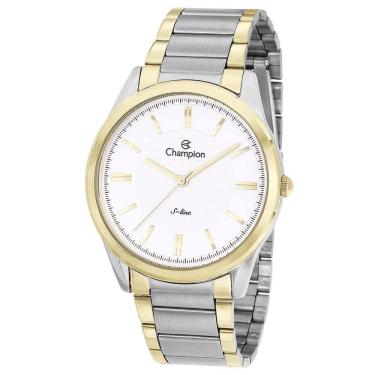 Imagem de Relógio Champion Masculino Ref: Cn21050B Slim Bicolor