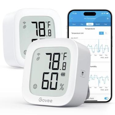 Imagem de Termômetro WiFi e higrômetro Govee H5103 para interior, pacote com 2
