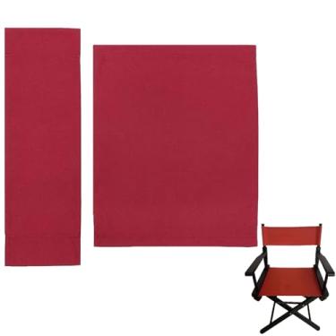 Imagem de Capa de tela de substituição para cadeira de diretor da Upone para cadeiras de diretores, cadeiras de reposição, preto, vermelho, verde, cinza, azul Vermelho