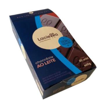 Imagem de Chocolate Laciella Zero Açúcar Com 20 unidades - Dum Dum
