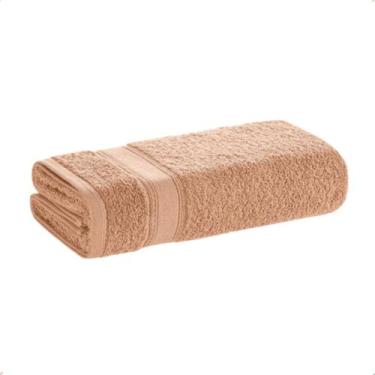 Imagem de Toalha De Rosto Karsten Linea Felpuda - 48x80 100% Algodão, Deserto