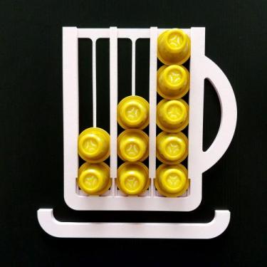 Imagem de Porta Cápsulas Nespresso - 15 Cápsulas - Toque 3D, Rosa Claro