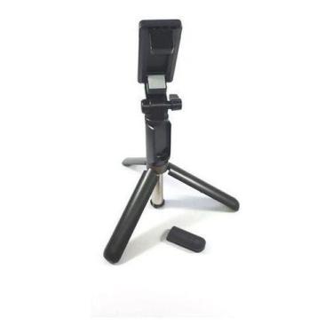 Imagem de Tripé Vertical E Selfie C/ controle Bluetooth 3 Em 1 - SELFIE STICK