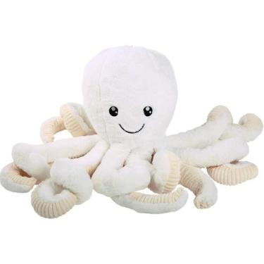 Imagem de Bichos de pelúcia de polvo HUOGUO, brinquedos de pelúcia de polvo para