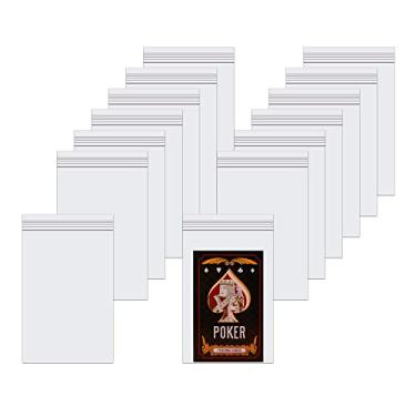Imagem de Sacos de joias de plástico 500 peças – Pequenos sacos de zíper reutilizáveis 7,6 cm x 12,7 cm, transparentes, resseláveis, para contas, moedas, artesanato, vitaminas de doces, 2 ml