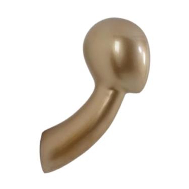 Imagem de Zialofi Cabeça de manequim, suporte de peruca de parede, fibra de vidro, cabideiro leve para chapéus, suporte para exposição de chapéus, para perucas para