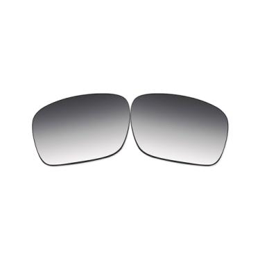 Imagem de Vonxyz Lentes de reposição para Oakley Scalpel OO9095 | Óculos de sol de ajuste asiático com bisturi - Várias opções, Cinza dégradé polarizado, 0