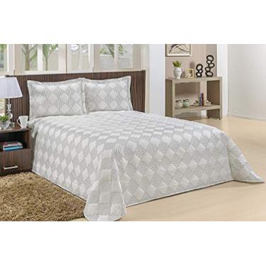 Imagem de Cobre Leito Mistral Casal 3 Peças Mellindre Preto King Tecido