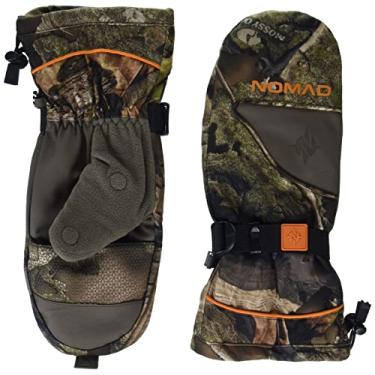 Imagem de Nomad Luva flip masculina Conifer Nxt | Luvas de caça conversíveis, Mossy Oak Droptine Camo, Large-X-Large
