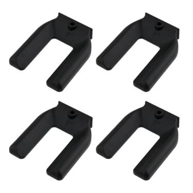 Imagem de Bitray 4 peças de rolha de roda de 7,6 cm sem elevação, rolhas de cadeira para evitar deslizamento, copos de rodízio antiderrapantes para móveis