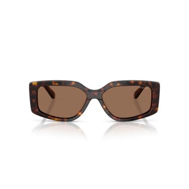 Imagem de Óculos de Sol Vogue Eyewear 0VO5642SU W65673 Tam 55 / Havana Marrom - Lentes Marrom