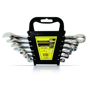 Imagem de Jogo Chave Combinada 6 A 17Mm Cromo Vanadio 6Pçs 8Qj - Eda