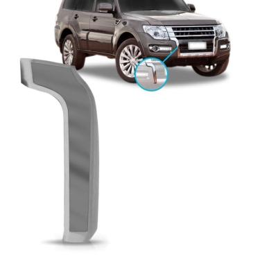 Imagem de Moldura Parachoque Dianteiro Pajero Full 15 A 17 18 Cromado.
