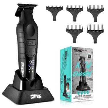 Imagem de Aparador de cabelo DSP para homens, barba, sem fio, USB, recarregável