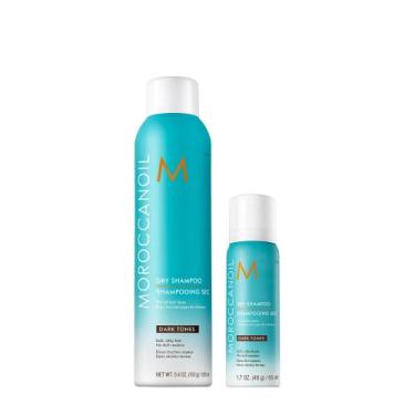 Imagem de Moroccanoil Pack de Champú Seco para Tonos Oscuros 205ml + 65ml