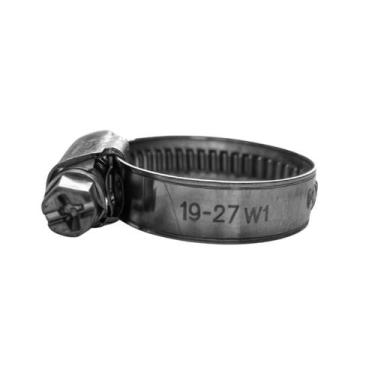 Imagem de Kit 10 Abraçadeira 19x27 Rosca sem fim aço carbono fita 9mm - Mestre d