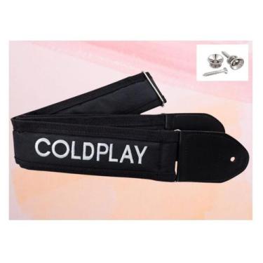 Imagem de Correia Violão/Guitarra/Baixo Luxo COLD PLAY + Roldanas (par) - JPG Ba