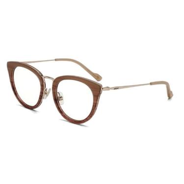 Imagem de Armação Colcci Feminino Marrom Haste Dourada C6105 B56 48