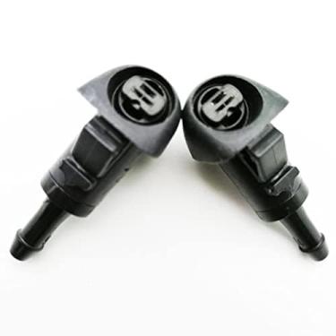Imagem de Bocais de lavagem de para-brisa para Su/baru Impreza MK4 2012-2016 Bocal de lavadora de limpador de para-brisa dianteiro de carro, 2 peças de carro