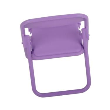 Imagem de AYNEFY Suporte para Telefone Móvel Suporte de Mesa para Telefone Dobrável para Móvel Em Formato de Cadeira Base Compacta e Estável Organizador de Mesa Leve de Visualização de para Smartphone para