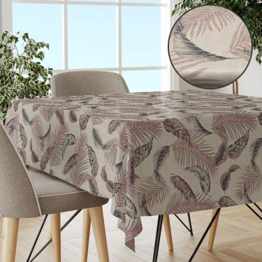 Imagem de Toalha Mesa Plástica Térmica Flora 2 Lugares 1,00 X 1,40