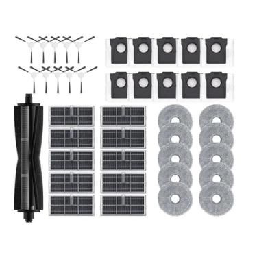 Imagem de Accessories Compatible With Dreame Master One/Master Pro Roller Side Brush Hepa Filter Mop Cloths Rag Dust Bag Robot Vacuums Spare Part(41PCS)