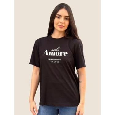 Imagem de Camiseta Feminina Estampada Amore Colcci-Feminino