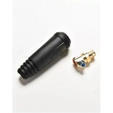 Imagem de Engate Conector Macho 9mm Para Máquina De Solda Inversora