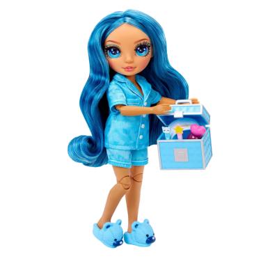 Imagem de Rainbow High Jr High | PJ Party - Skyler 23cm (Azul)