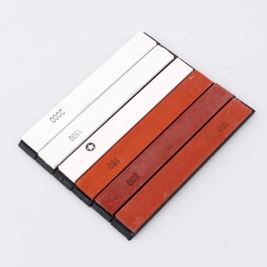 Imagem de Karlak Suprimentos Industriais, 6 Unidades/Conjunto de Pedras de Amolar Conjunto de Pedras de Amolar Grit 180 400 800 1500 2000 3000, Ferramentas de Cozinha Tesouras Retas para