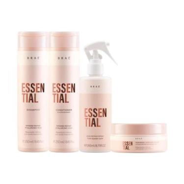 Imagem de Braé Essential Kit Tratamento Capilar 4 Produtos