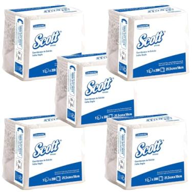 Imagem de Guardanapo Papel Folha Dupla Balcao Interfolhado 1000 Folhas Macio Kits na Web